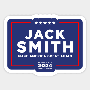 Jack Smith: Make America Great Again Sticker